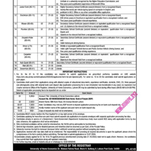 Office Jobs In Lahore in July 2024