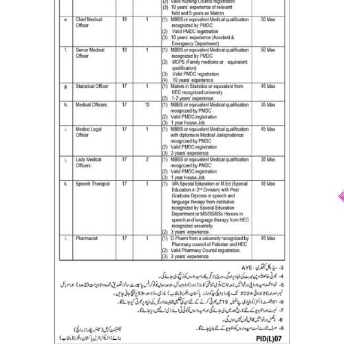 Pakistan Rangers Jobs In Lahore in July 2024