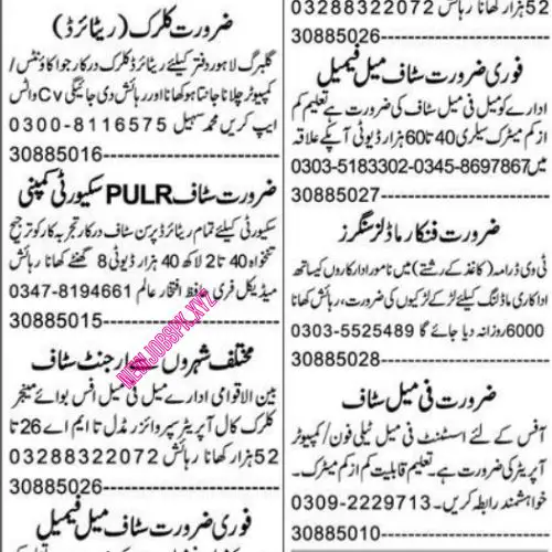 Private Jobs In Multan in July 2024