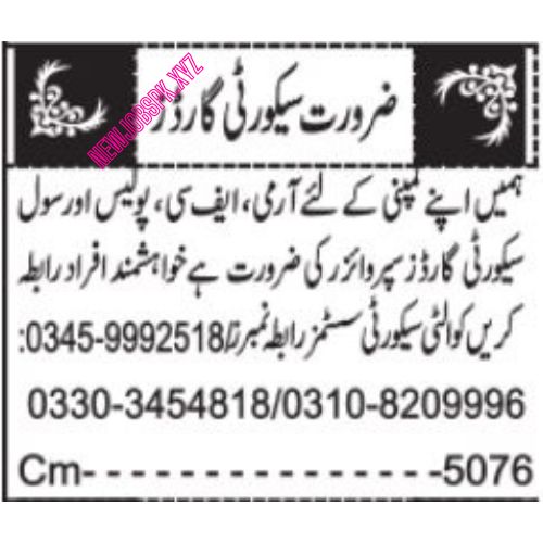 Private Jobs In Quetta in July 2024