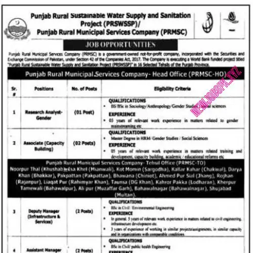 Project Manager Jobs In Lahore in August 2024