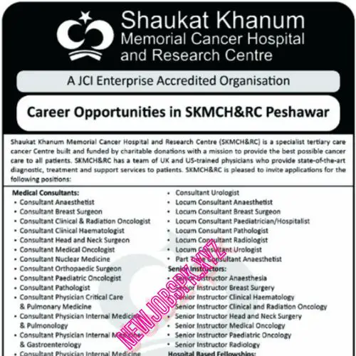 Medical Officer Jobs In Peshawar in 2024